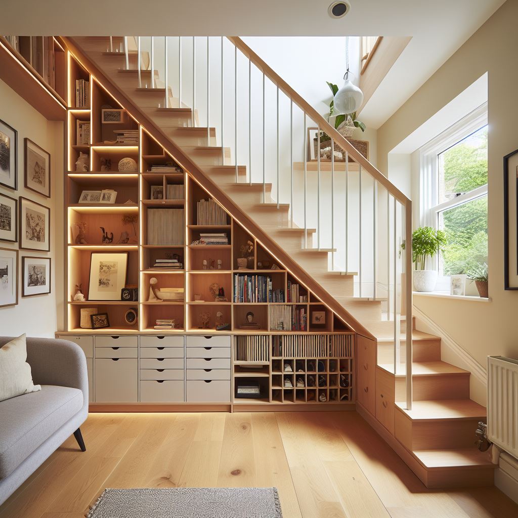 Creative Uses for Under Stairs Cabinets in Modern Home Designs